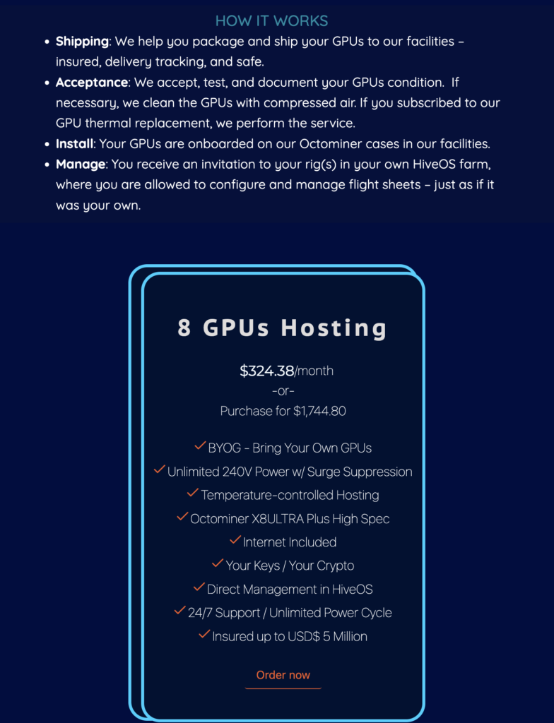 GPUs Hosting