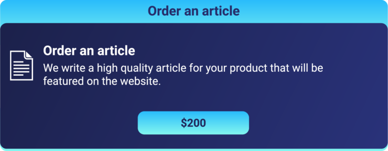 Order an article